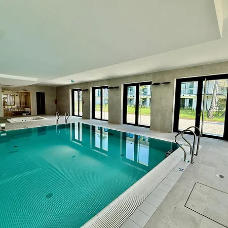 شقة D203 Idealny Przy Plazy, Basen, Sauna I Jacuzzi W Budynku - 5d